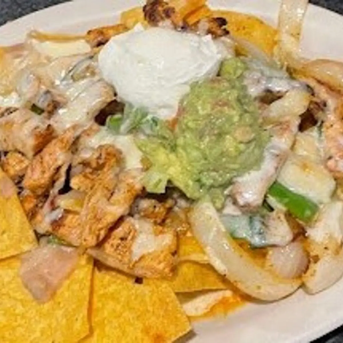 Chicken Fajita Nachos