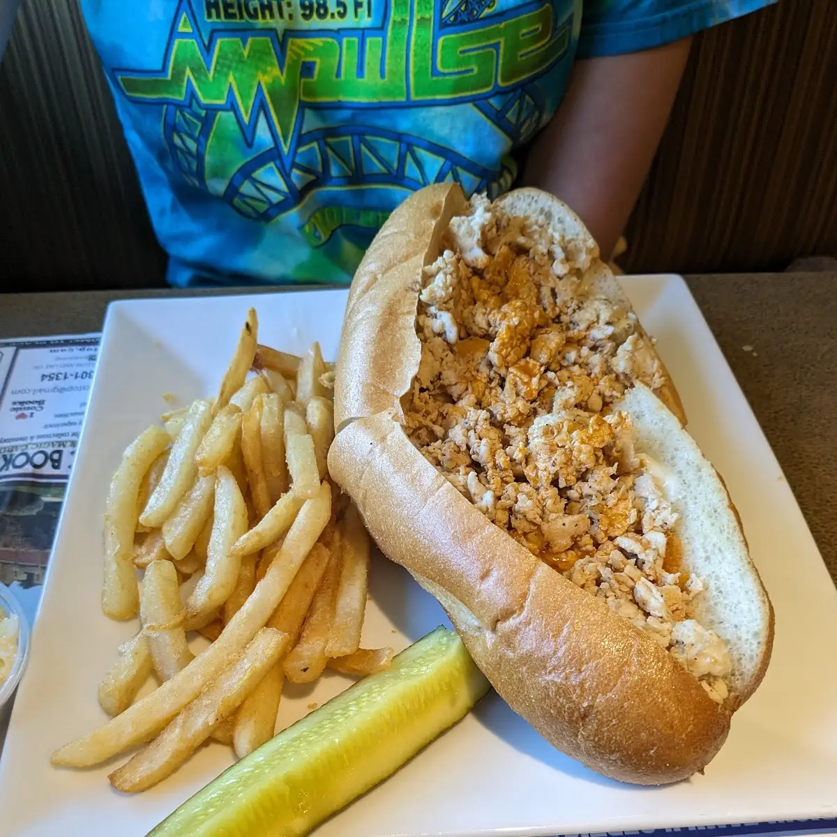 Buffalo Chicken Cheese Steak