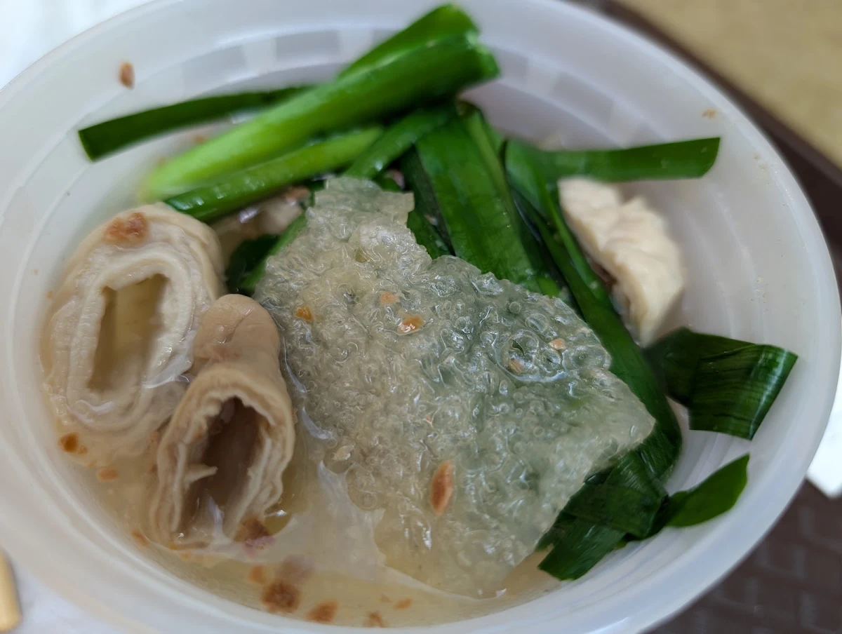 HK Fin Soup with Fish Paste