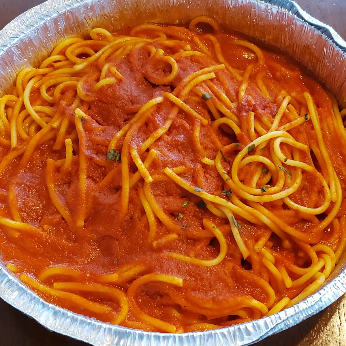 Spaghetti with Marinara Sauce