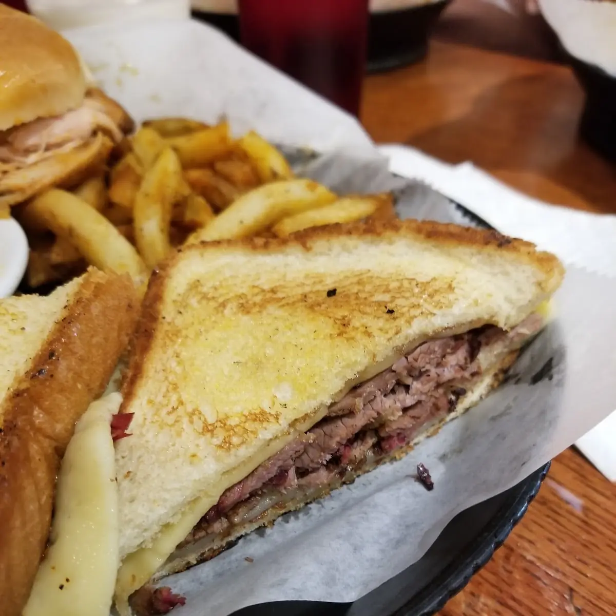 Brisket Grilled Cheese Sandwich
