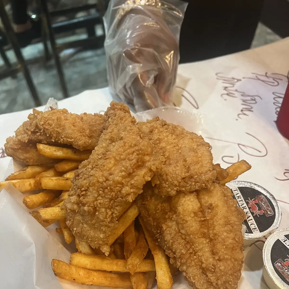 Fried Tilapia Basket 4