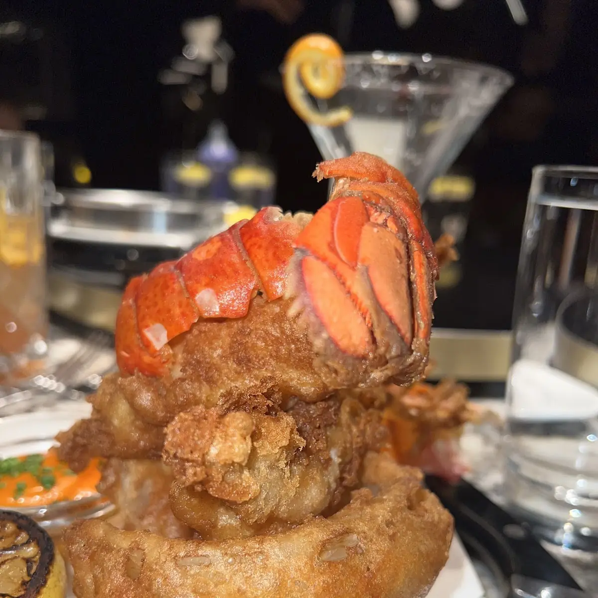 Deep Fried Lobster Tail