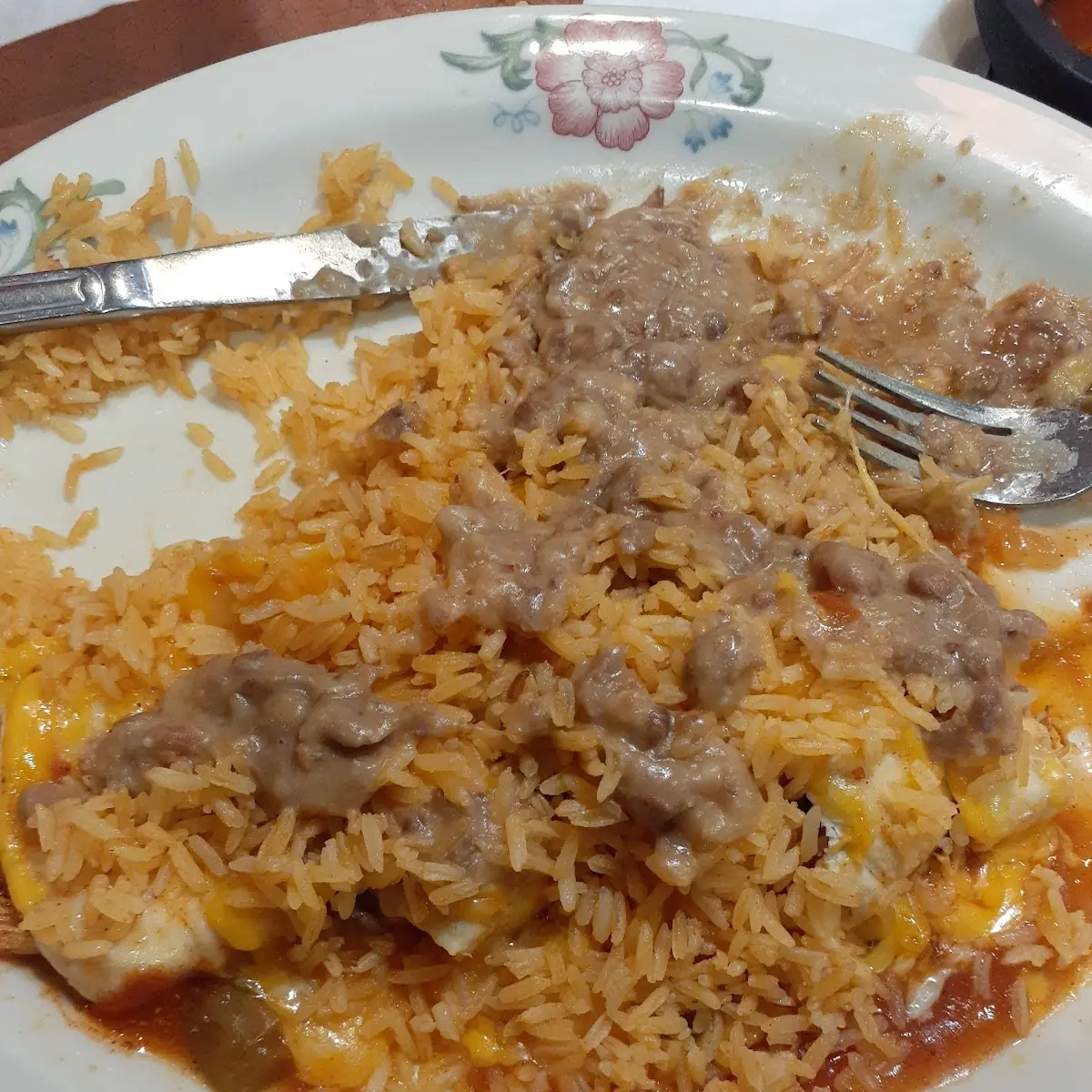 Bean and Beef Burrito