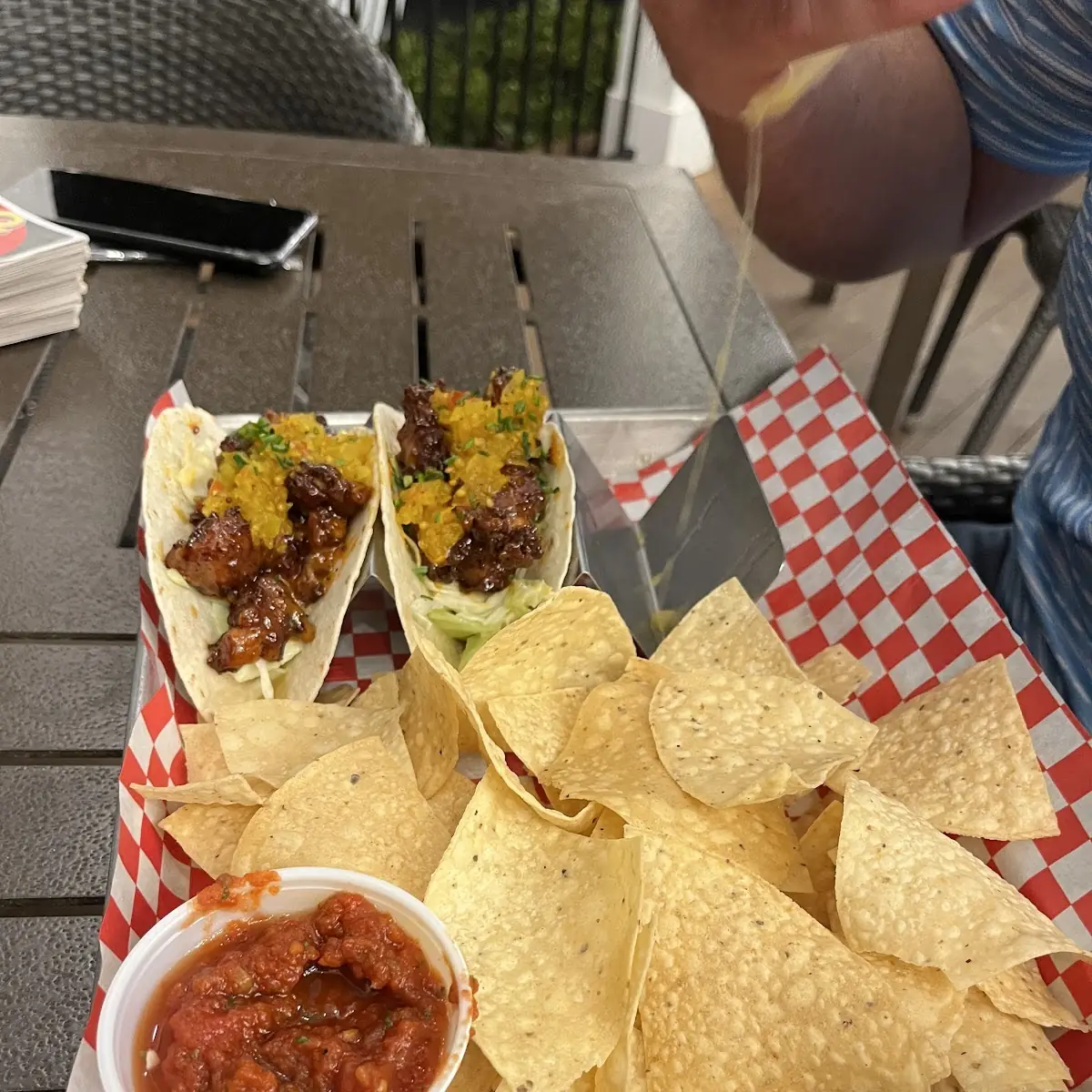 Nashville Hot Chicken Tacos Chips