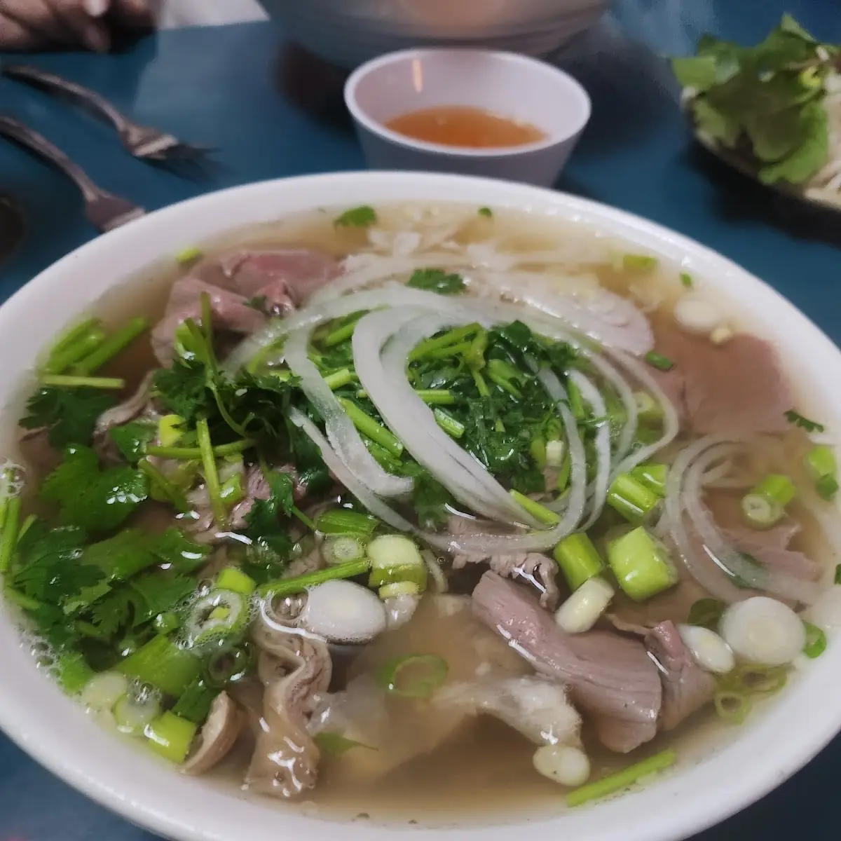 Beef Pho and Grilled Short Ribs