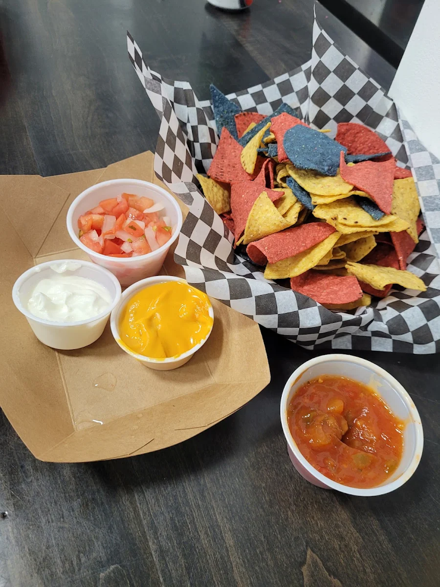 Nacho Chips & Dips, SMASHED Burgers & Bar