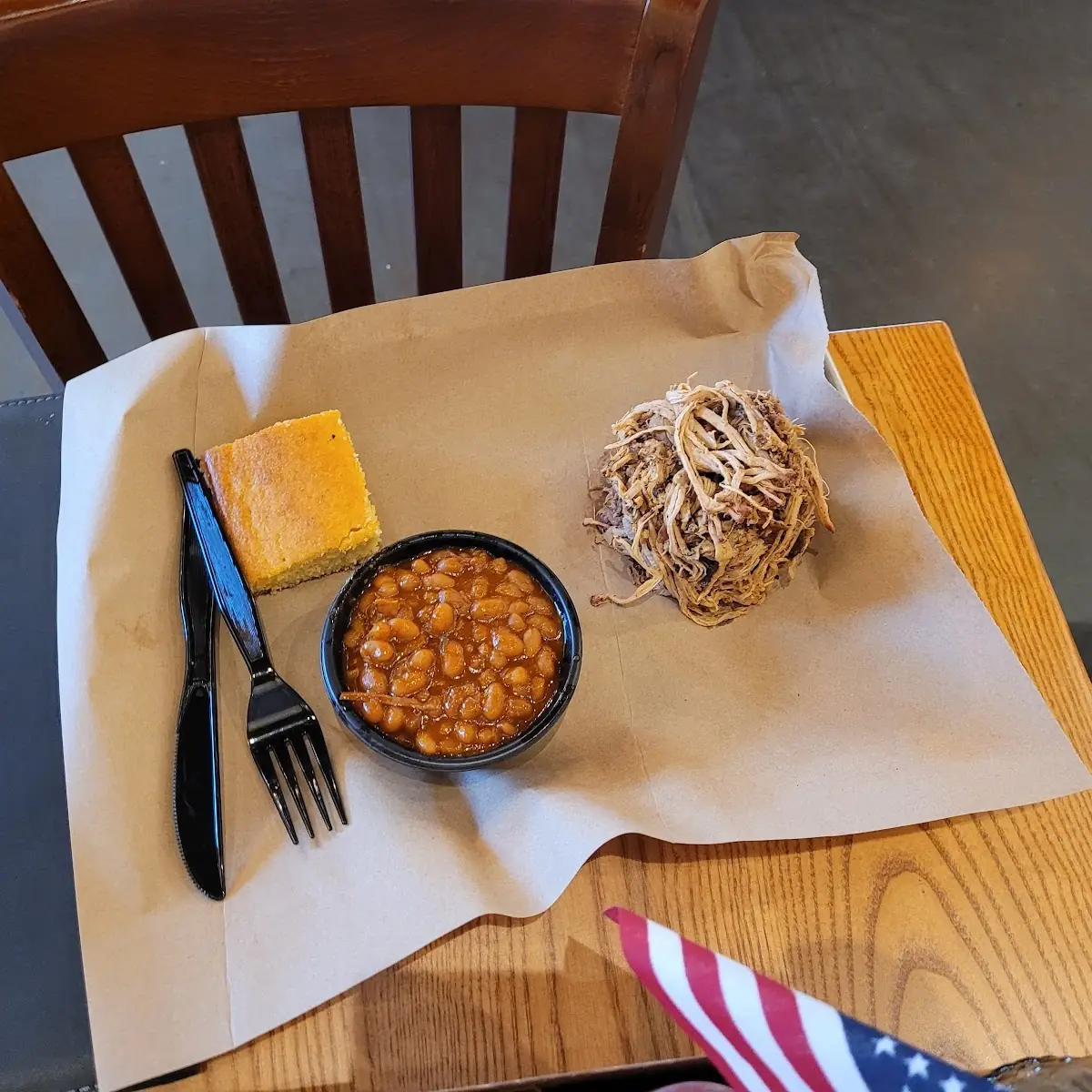 Pulled Pork w Baked Beans