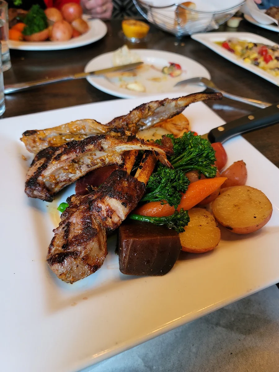 Lamb Chops Dinner