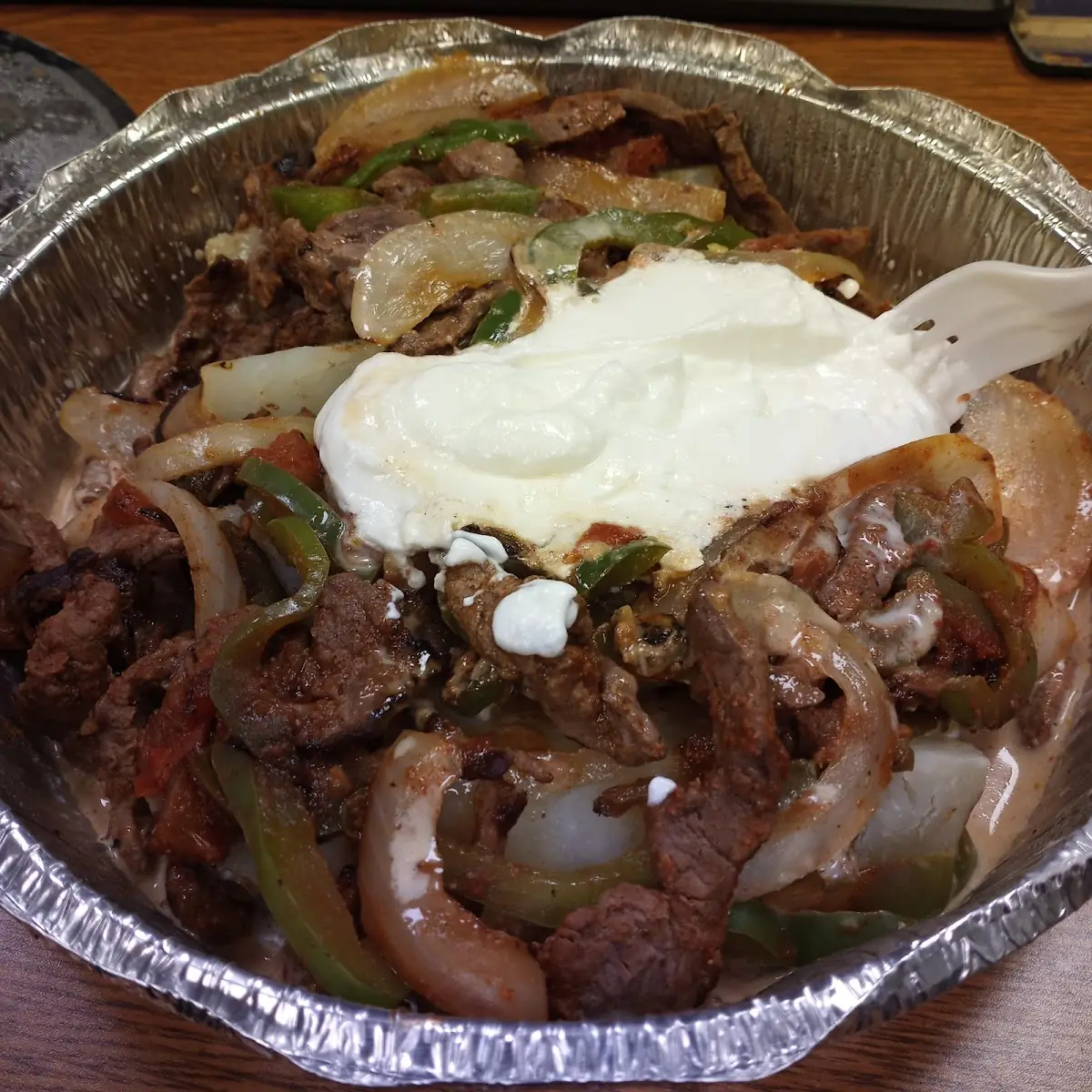 Fajita Baked Potato