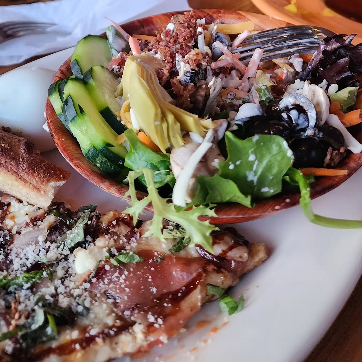 Salad Bar Pizza