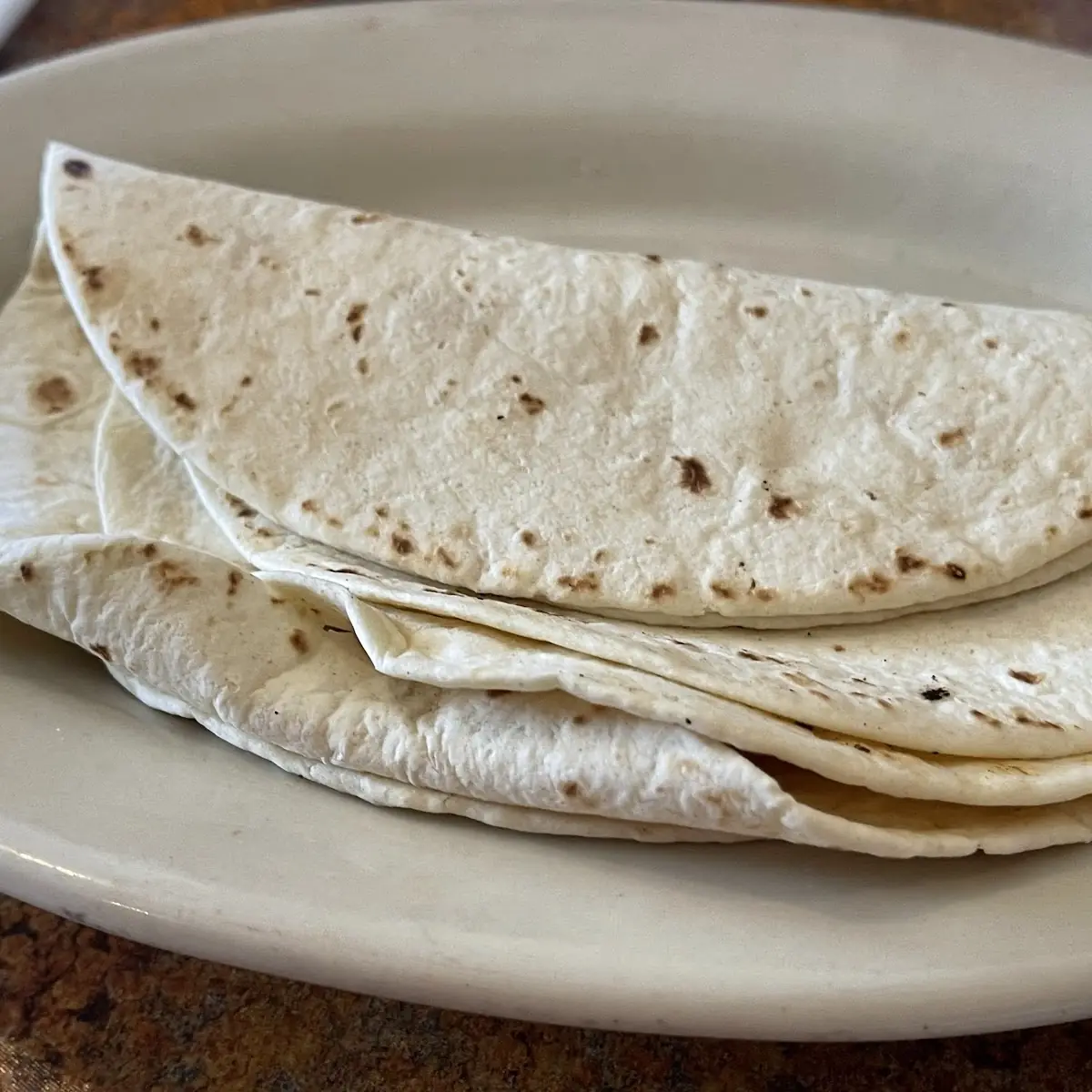 Cheese Dip with Flour Tortillas