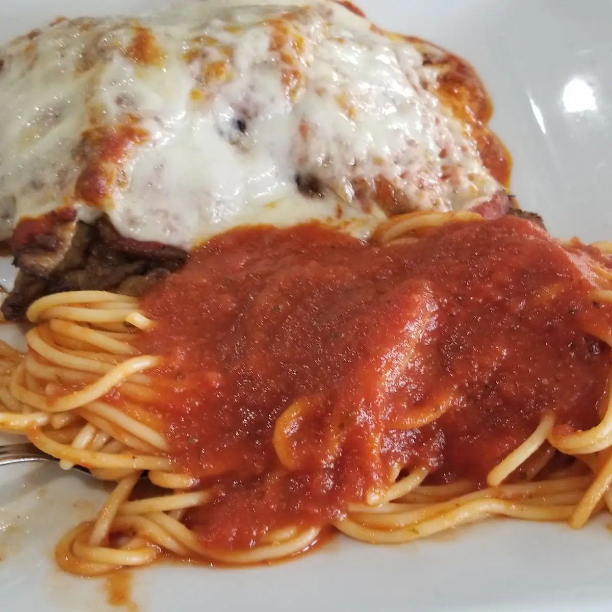 Veal Parmigiana Style
