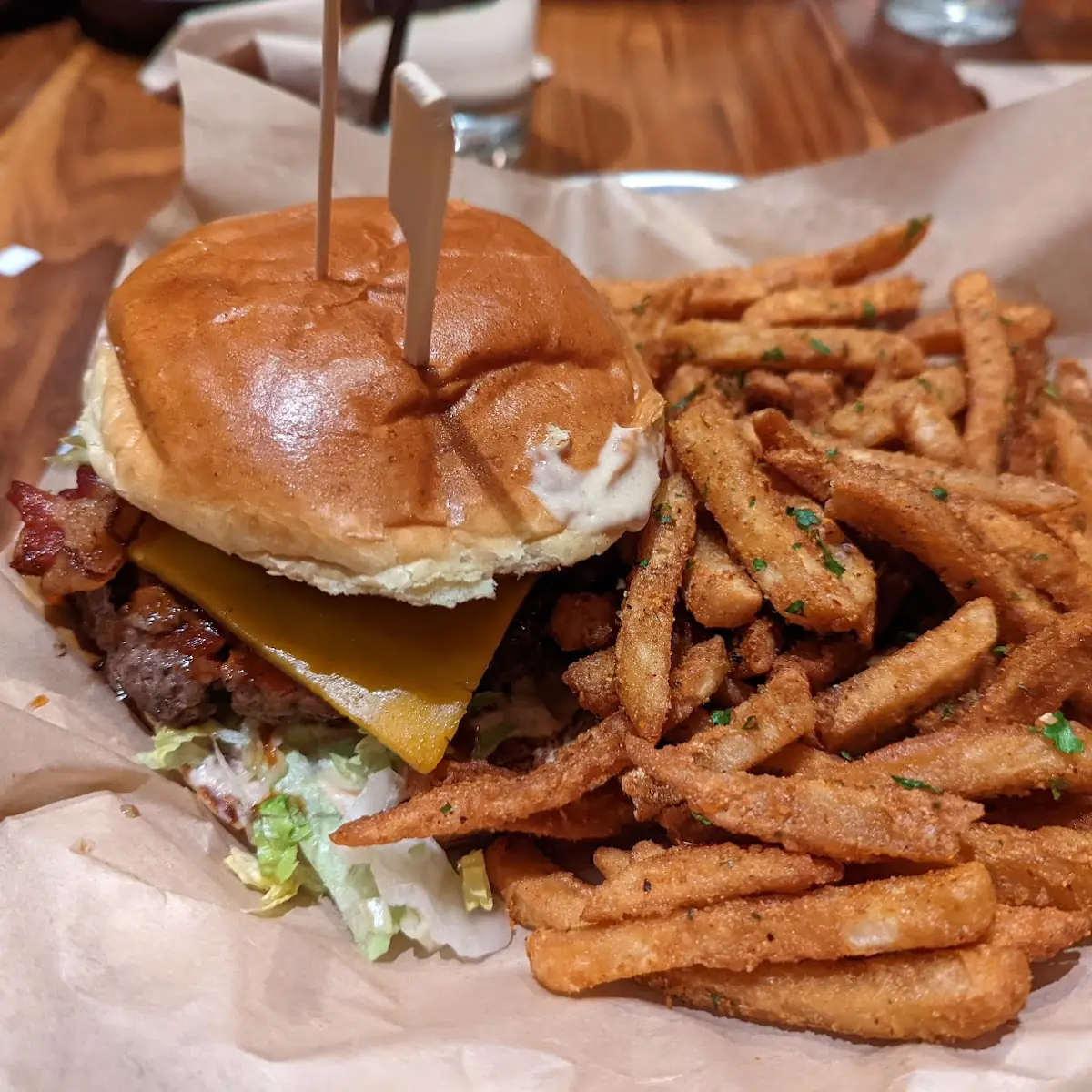 BBQ Ranch Bacon Burger