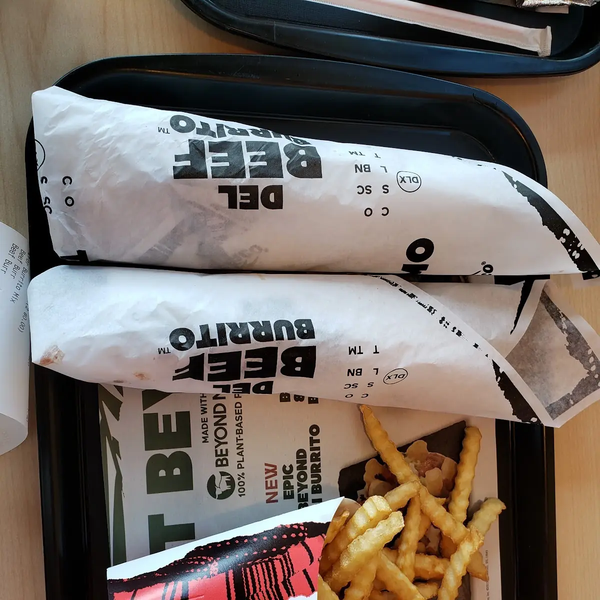 Del Beef Burrito
