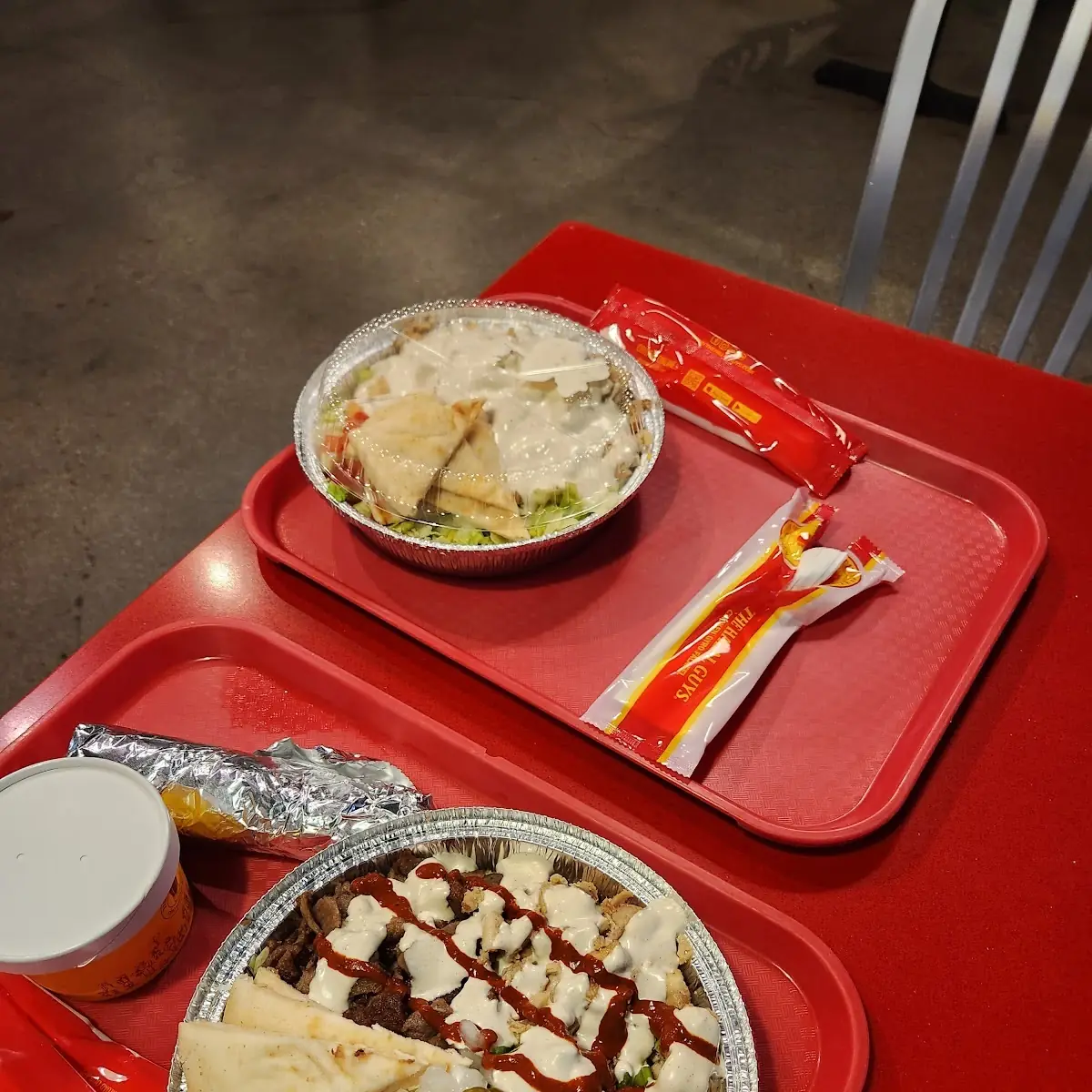 Chicken and Beef Shawarma Plate