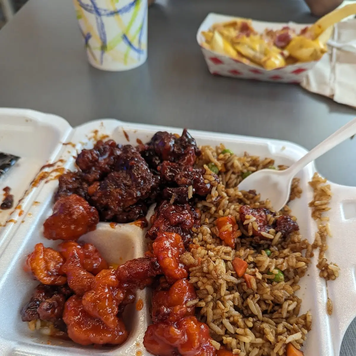 Pork & Spicy Chicken