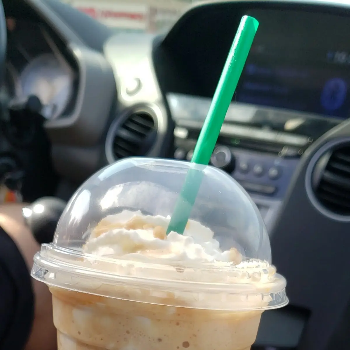 Caramel Ribbon Crunch Creme Frappuccino