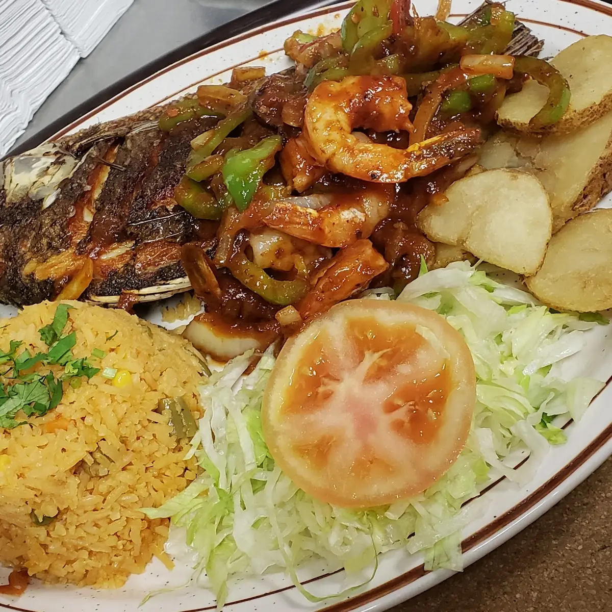 Mojarra Plate