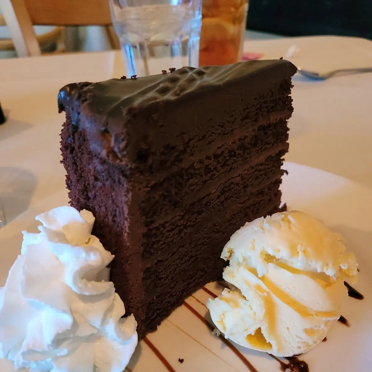 Triple Layer Chocolate Cake