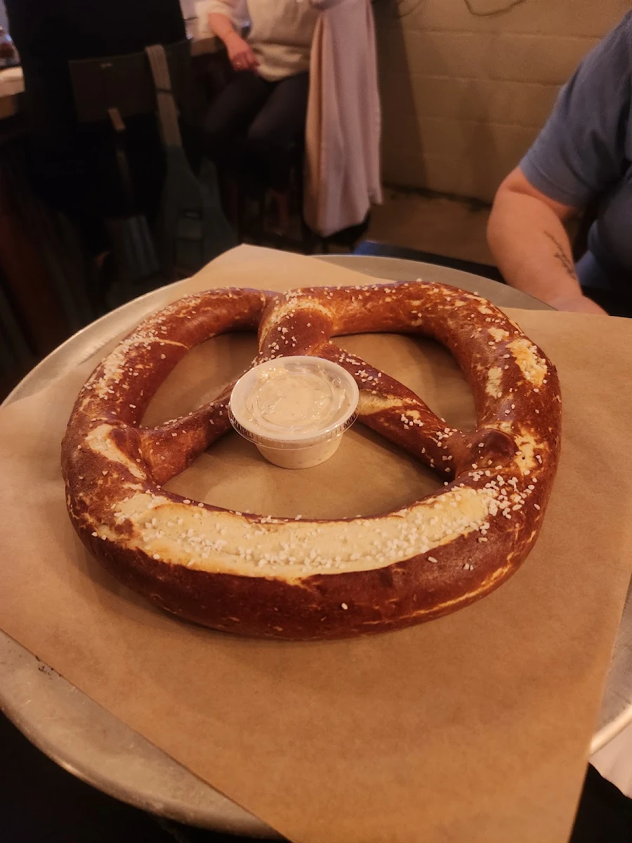 Soft Pretzel with Mustard
