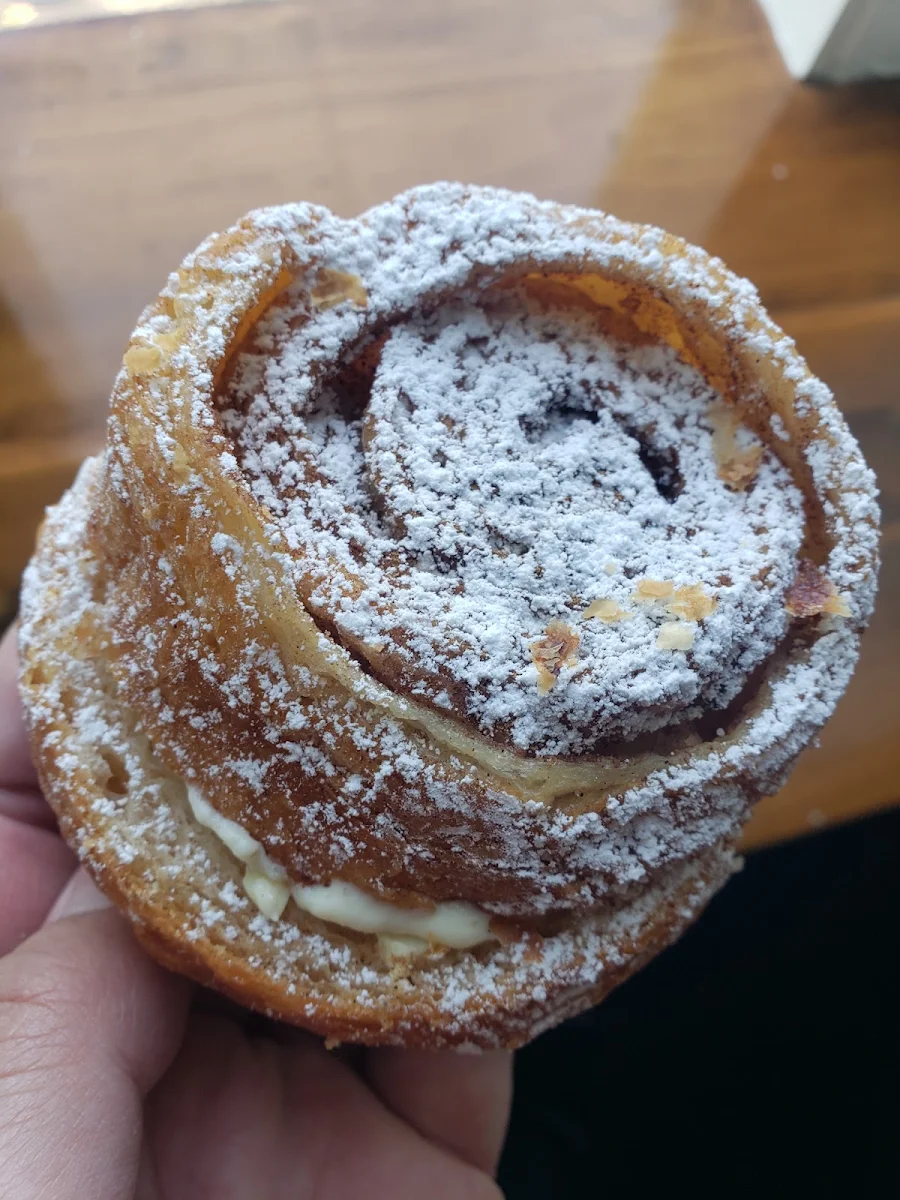 Cream Filled Cinnamon Roll