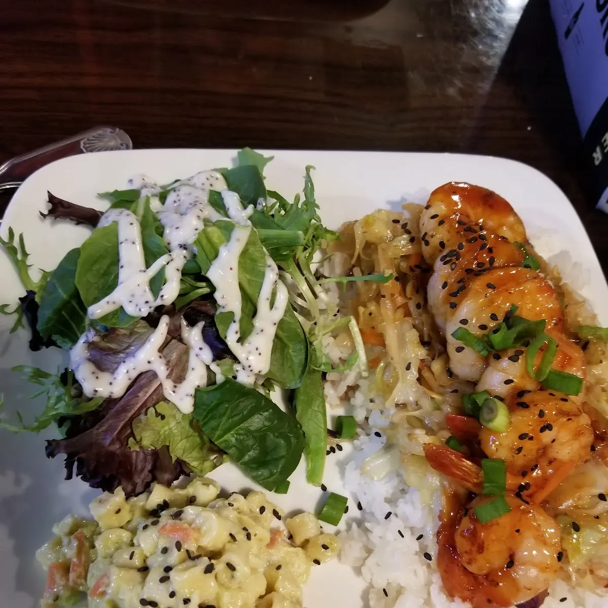Shrimp and Rice with Mixed Vegetables