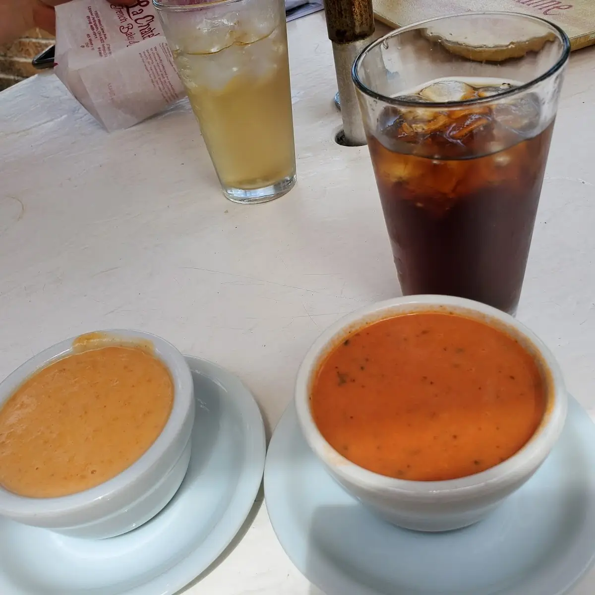 Lobster Bisque Tomato Basil Soup