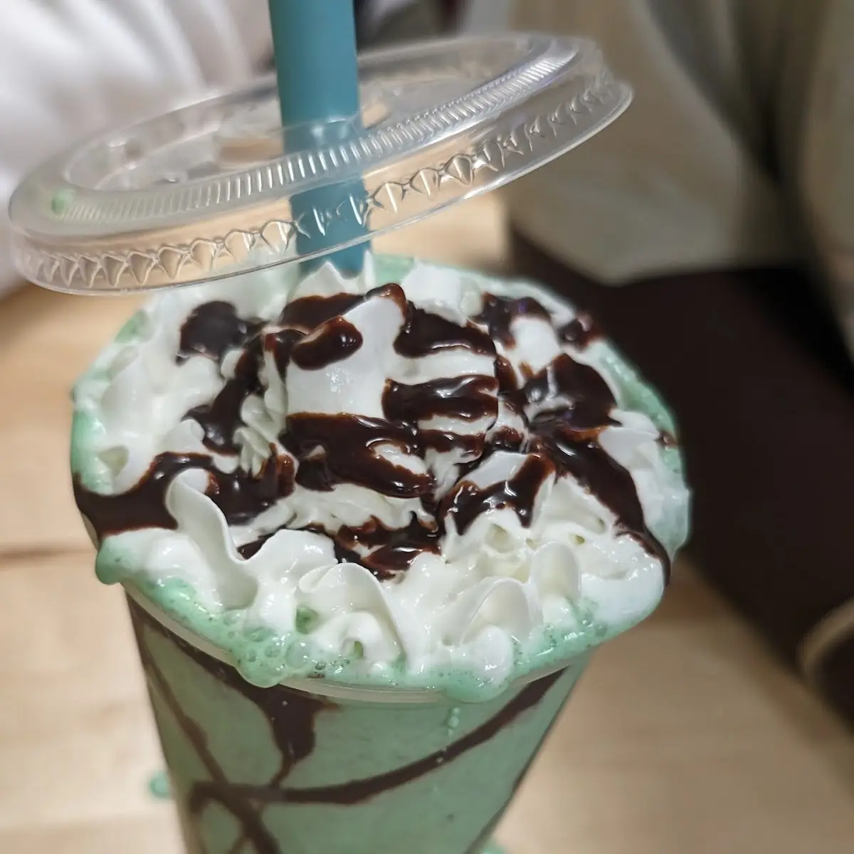 Mint Chocolate Chip Shake