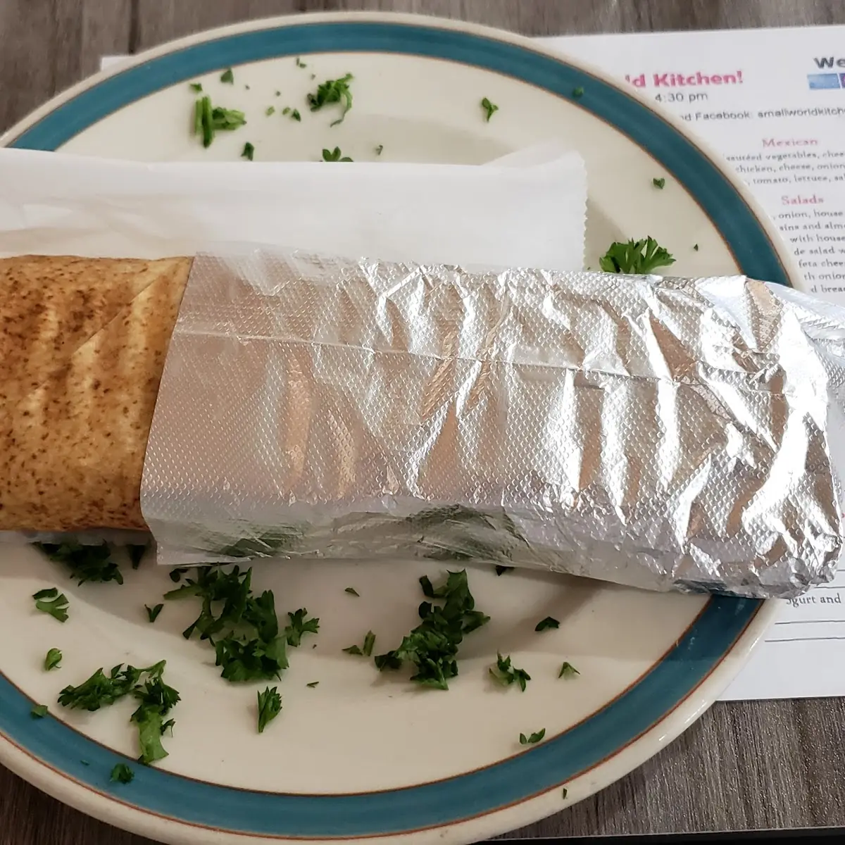Chicken Shawarma Sandwich