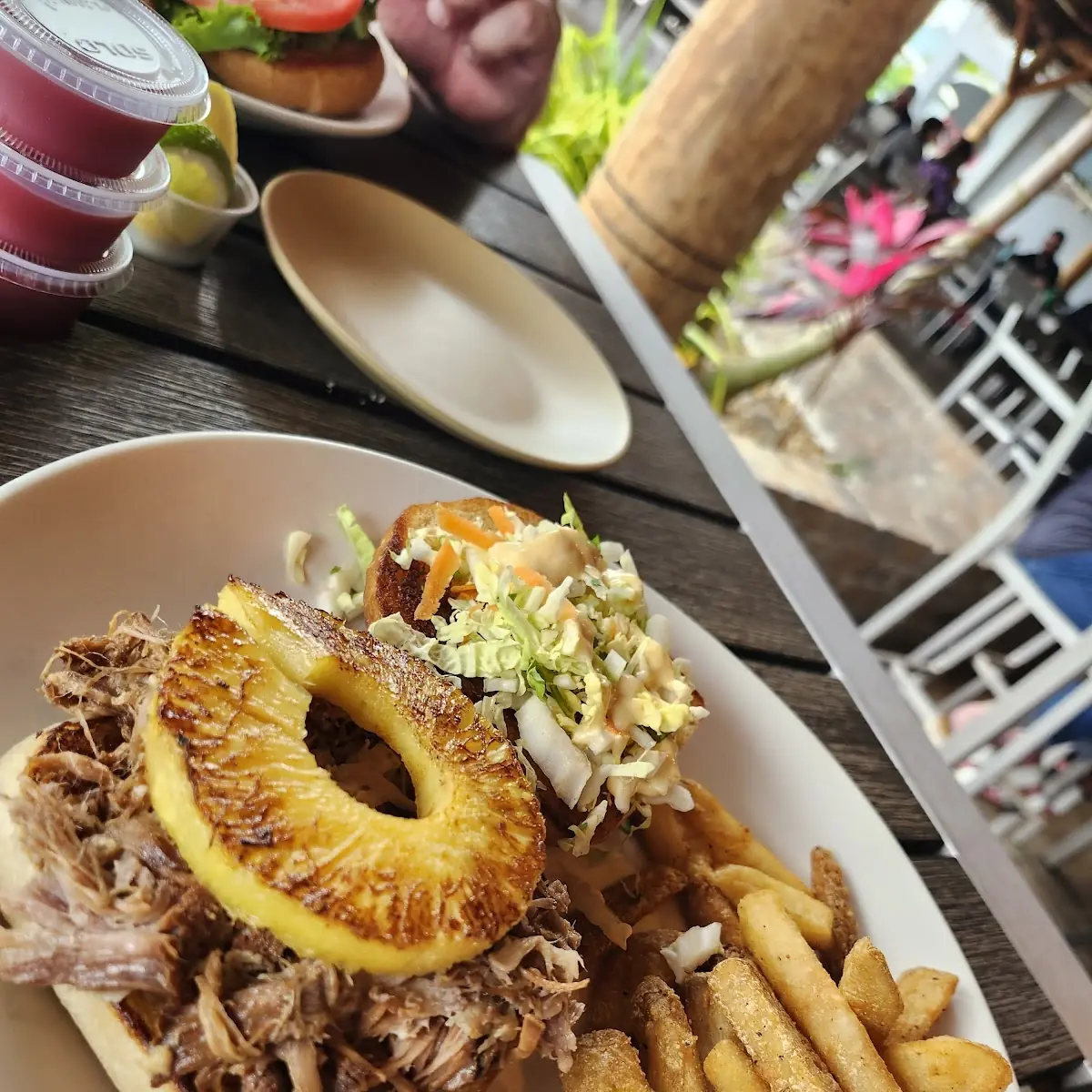 Pineapple Bacon Jam Burger
