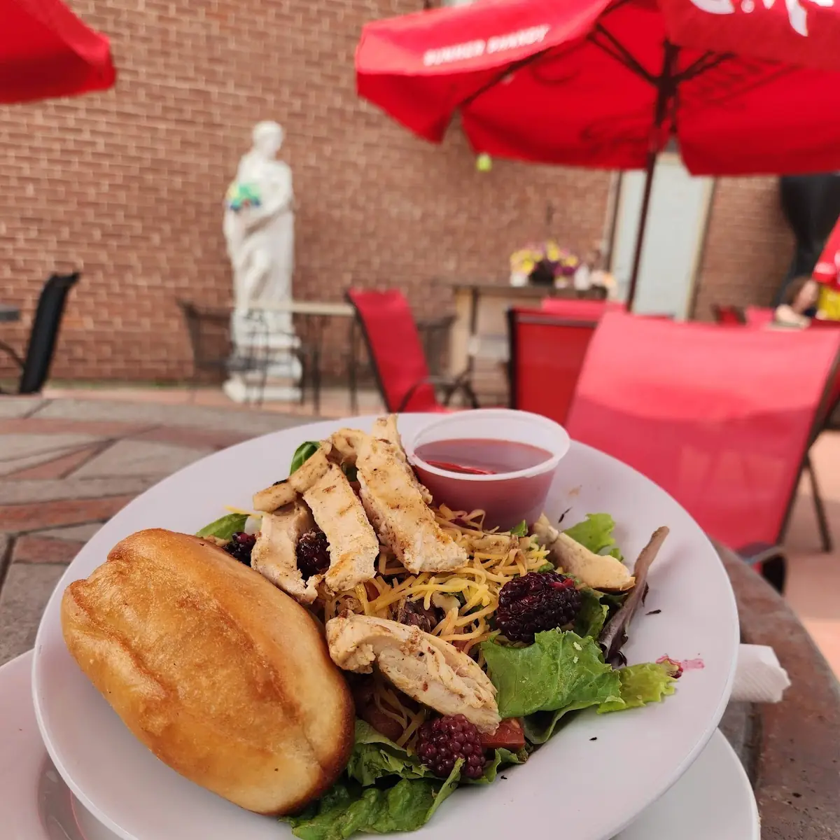 Blackberry Walnut Chicken Salad
