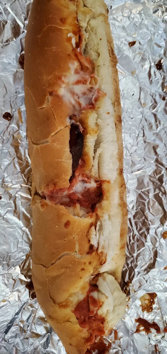Meatball Parmigiana Sub