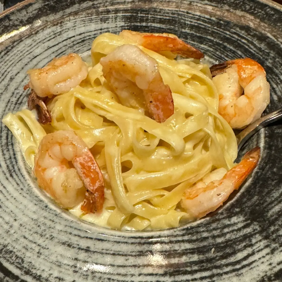Shrimp Alfredo