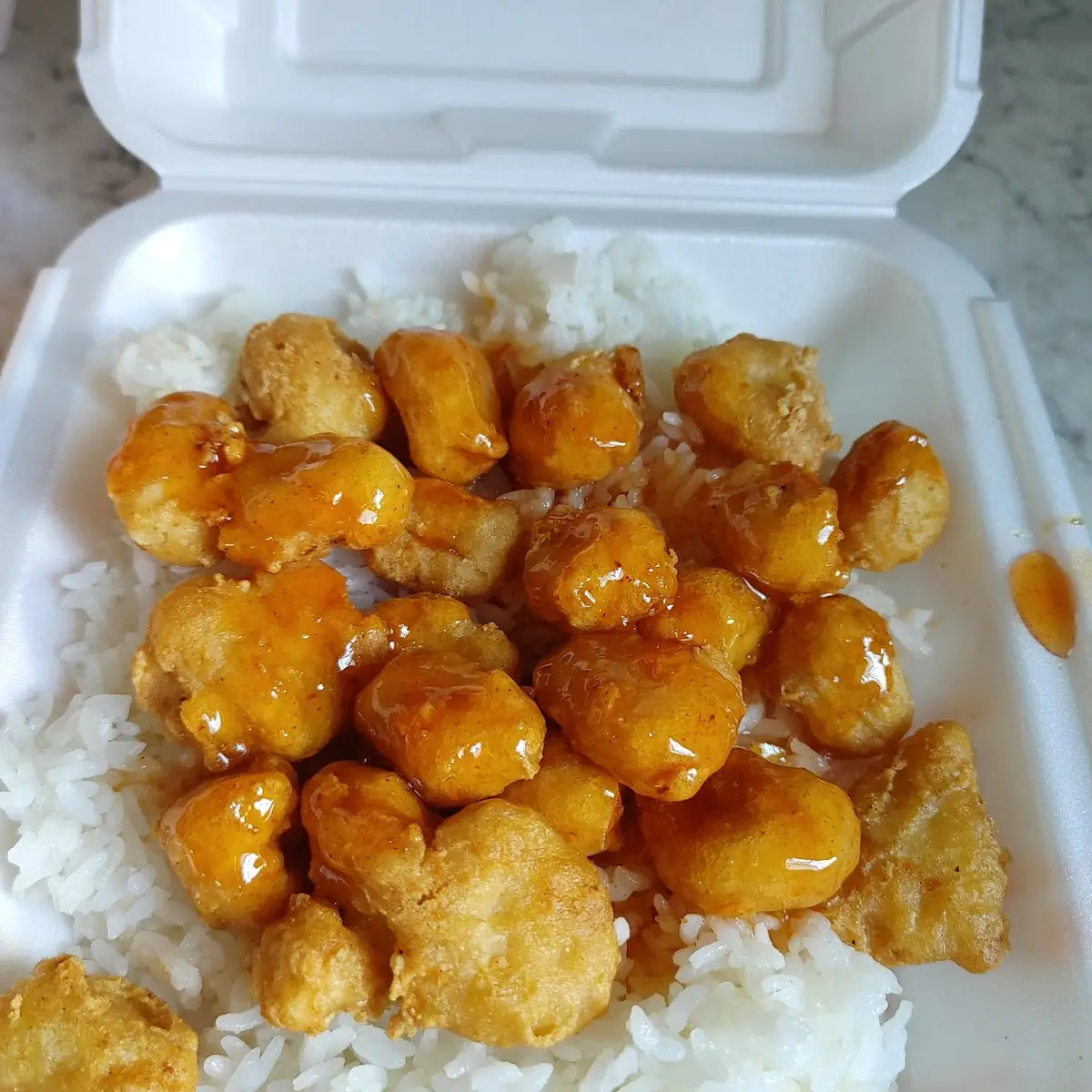 Orange Chicken Bowl