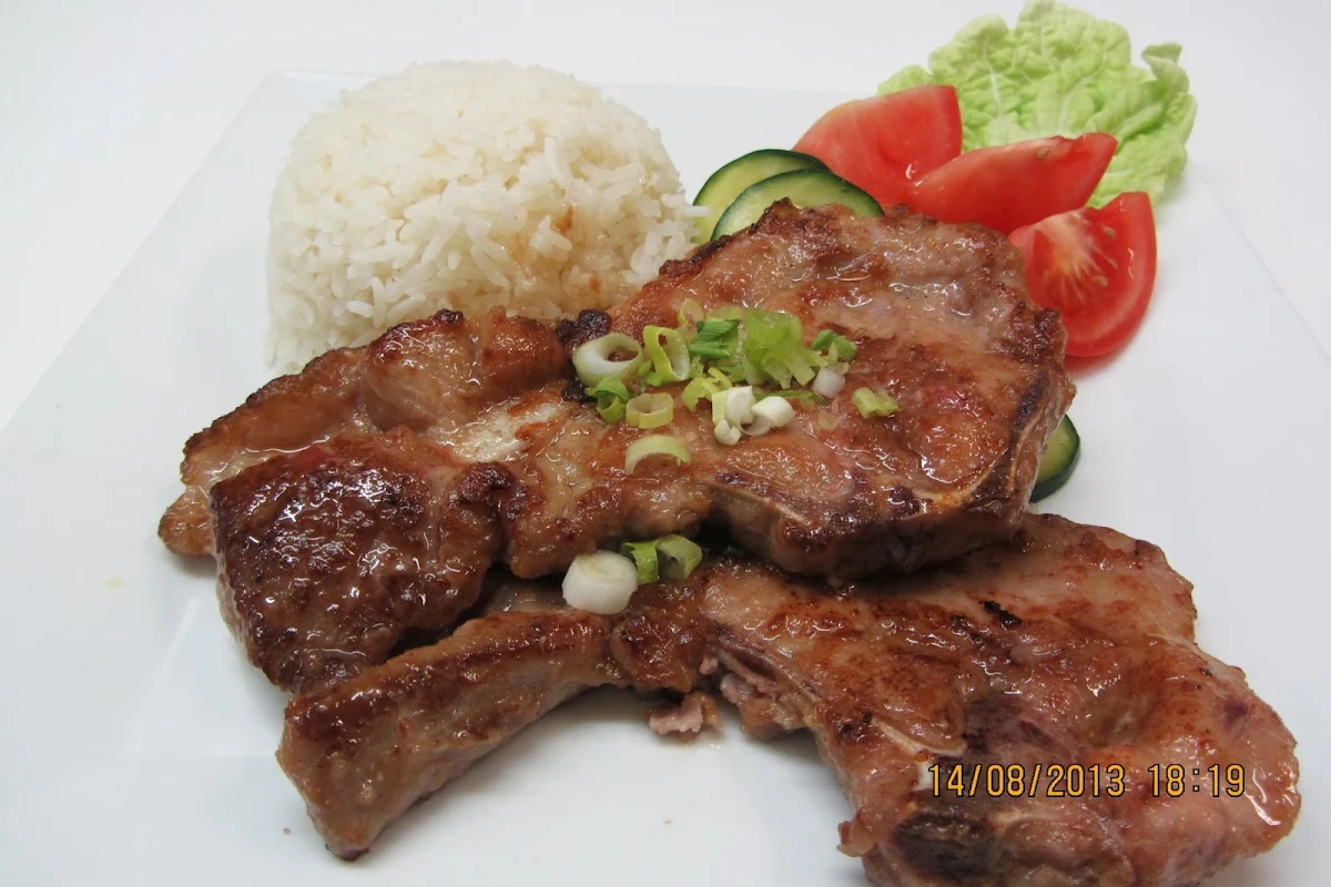 Lemongrass Pork Chops