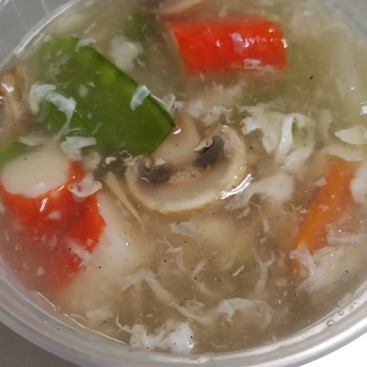 #16. Wonton Egg Drop Soup