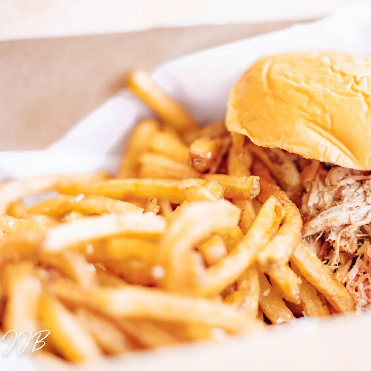 NC Whole Hog Barbecue Sandwich