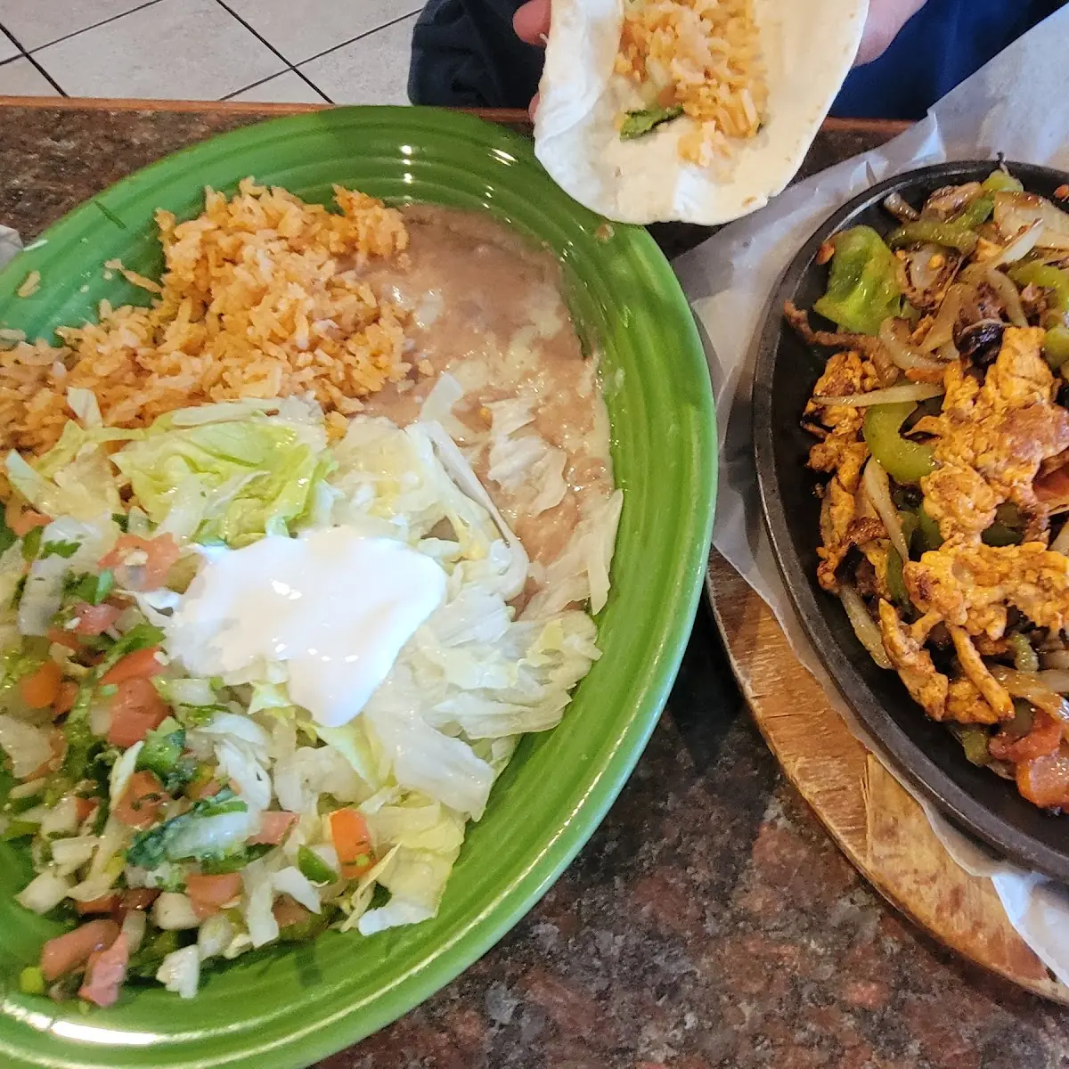Chicken Tostada