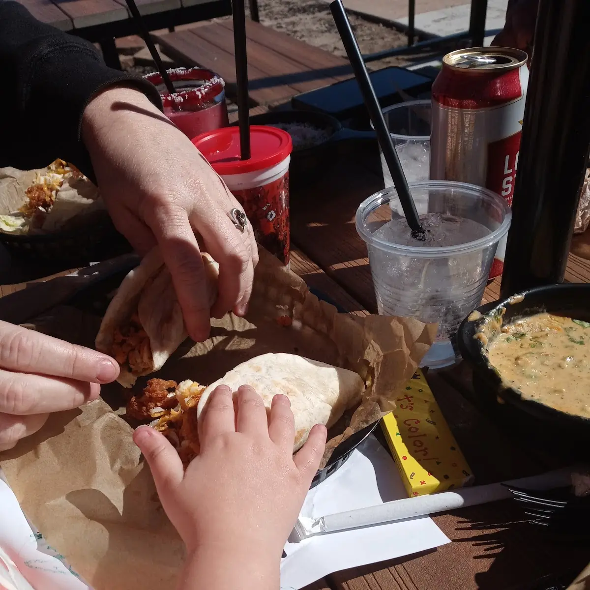 Kids Chicken Fajita Taco