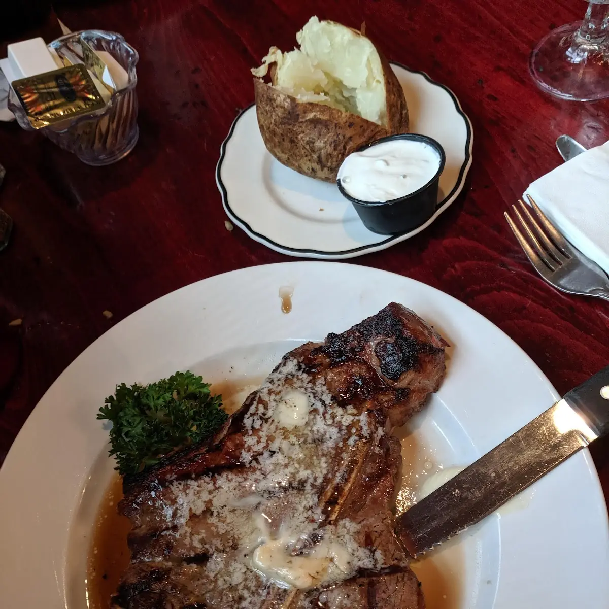 T Bone in Ribeye