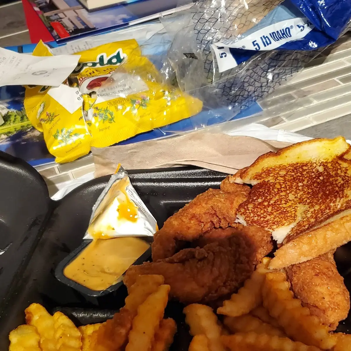Chicken Strips with Fries