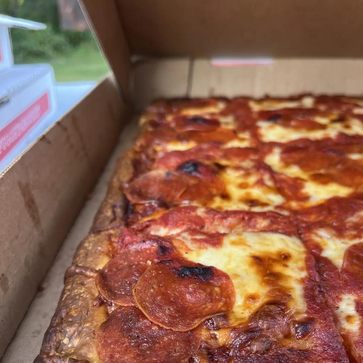 Detroit Deep Dish Pizza