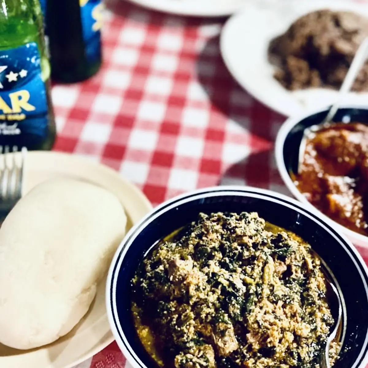 Egusi Soup Meal