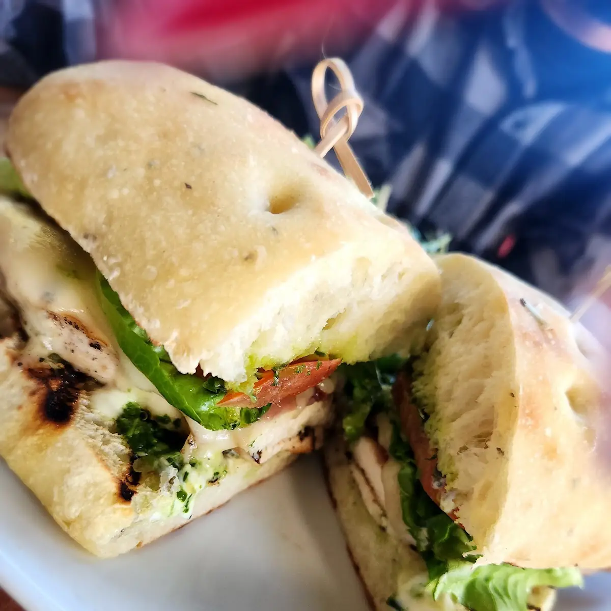 Herb Roasted Chicken Panino