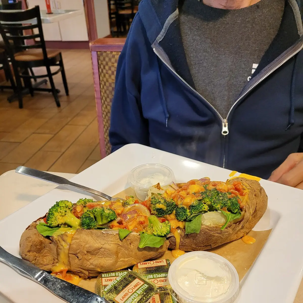 Veggie Baked Potato