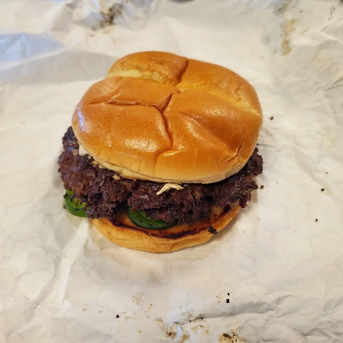 Jalapeno Cream Cheese Burger