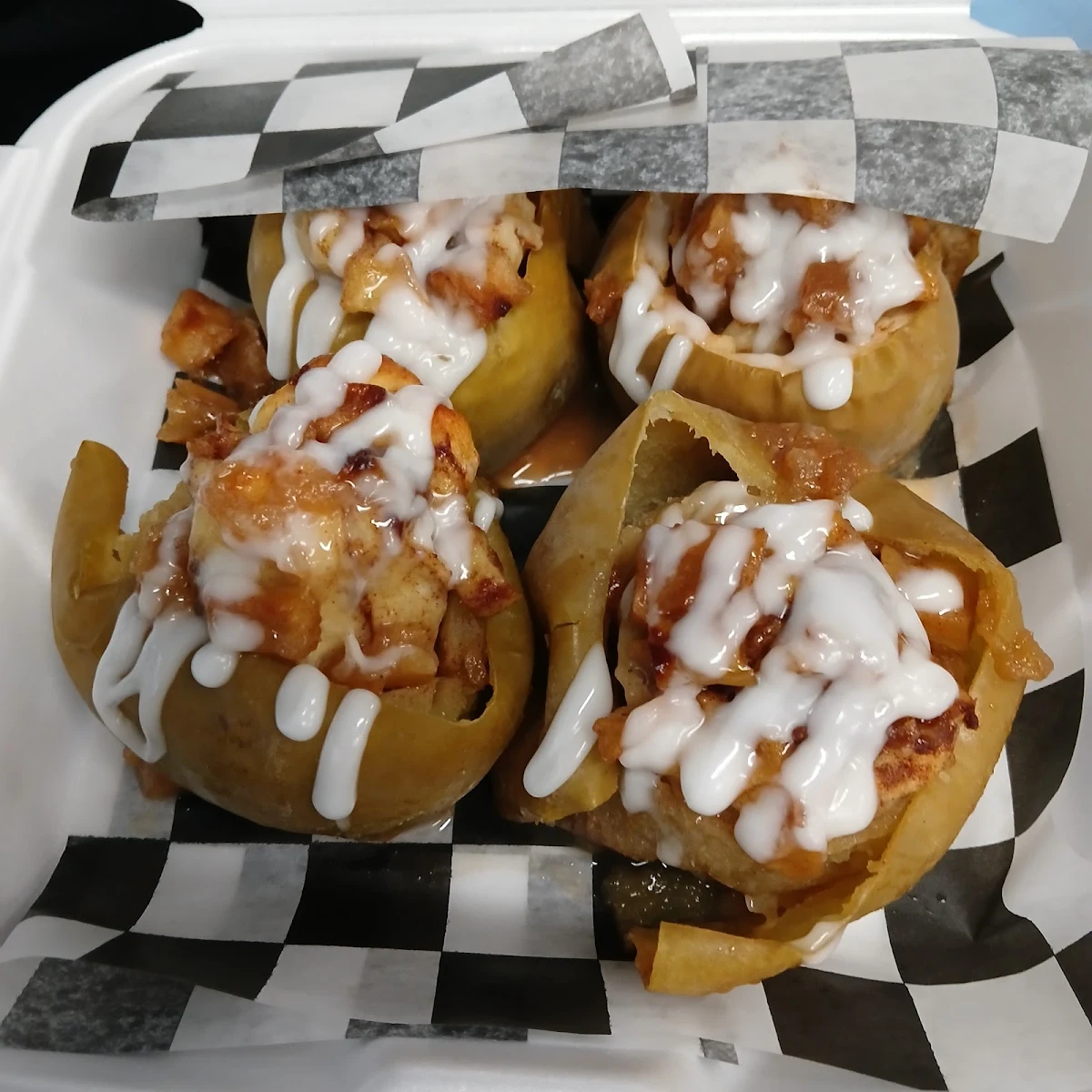 Apple Stuffed Cinnamon Rolls