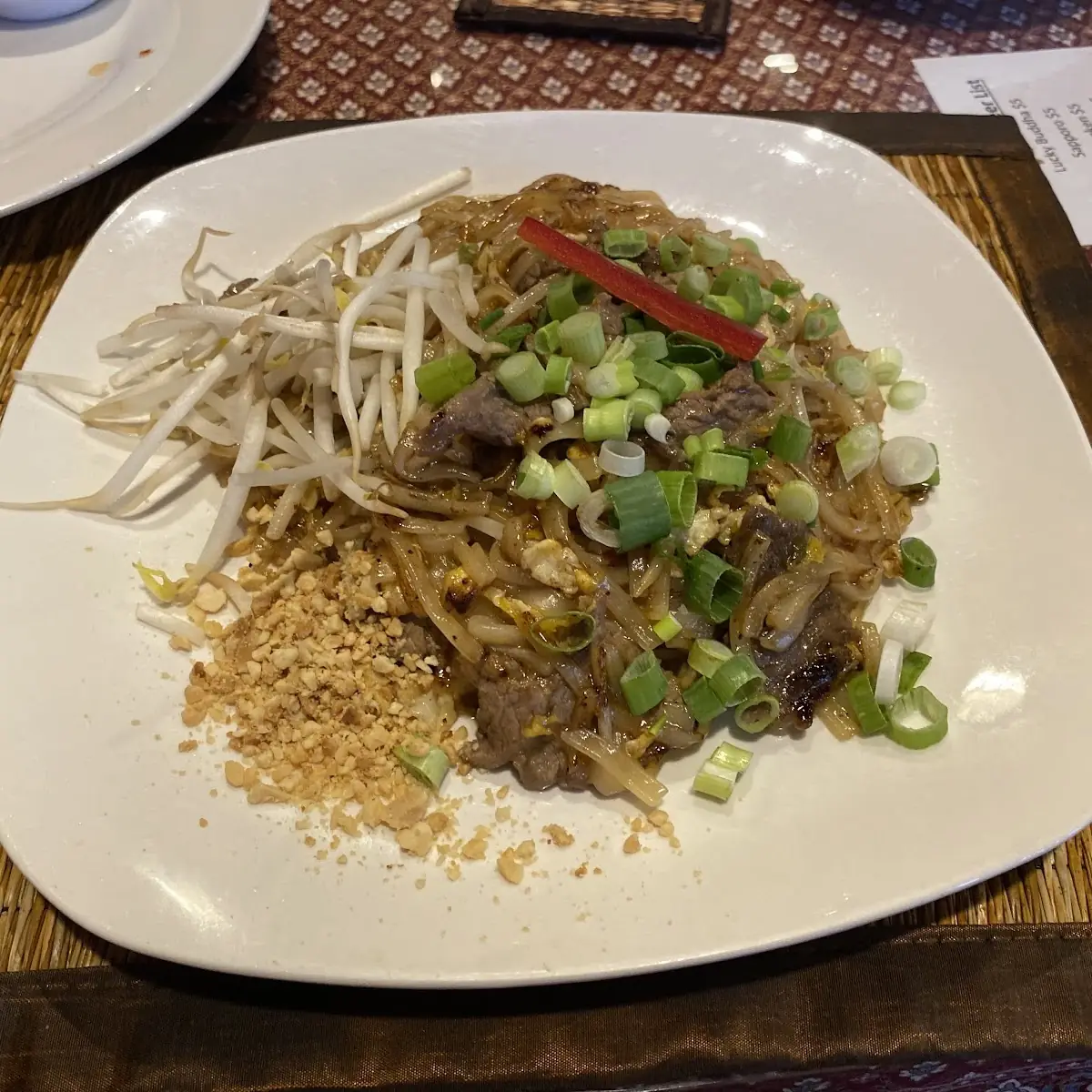 Pad Thai Beef