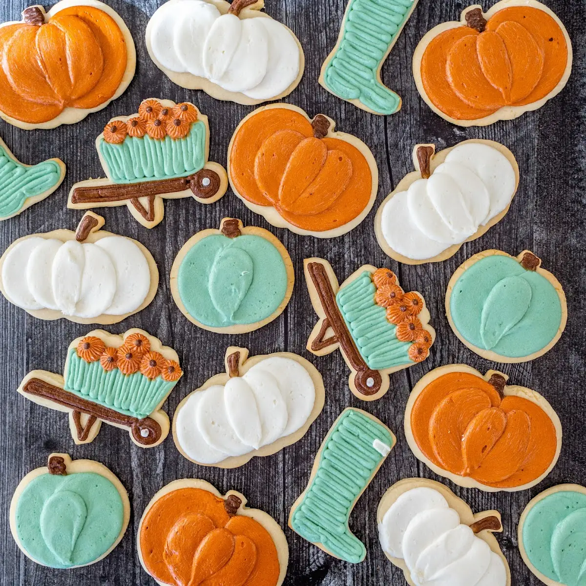Pumpkin Pie Cookie Box